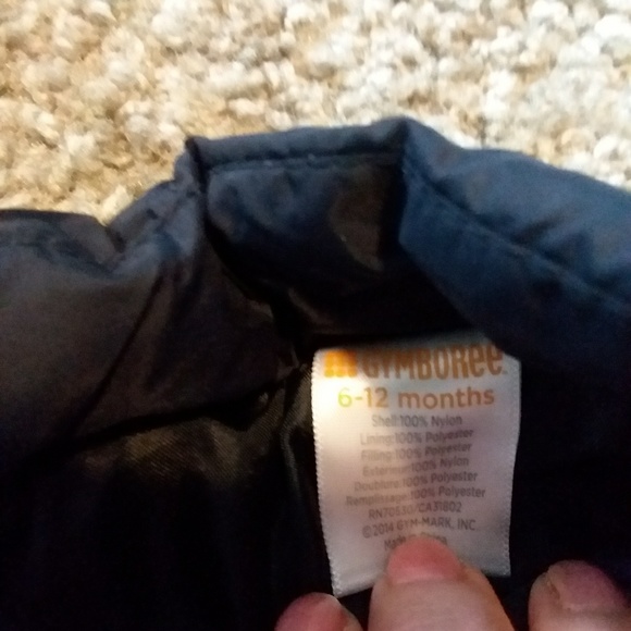 Gymboree puffer vest sz 6-12mos - Picture 2 of 2
